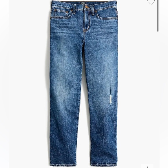 J.CREW Relaxed boyfriend jean in all-day stretch - Picture 1 of 4